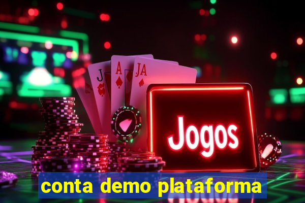 conta demo plataforma